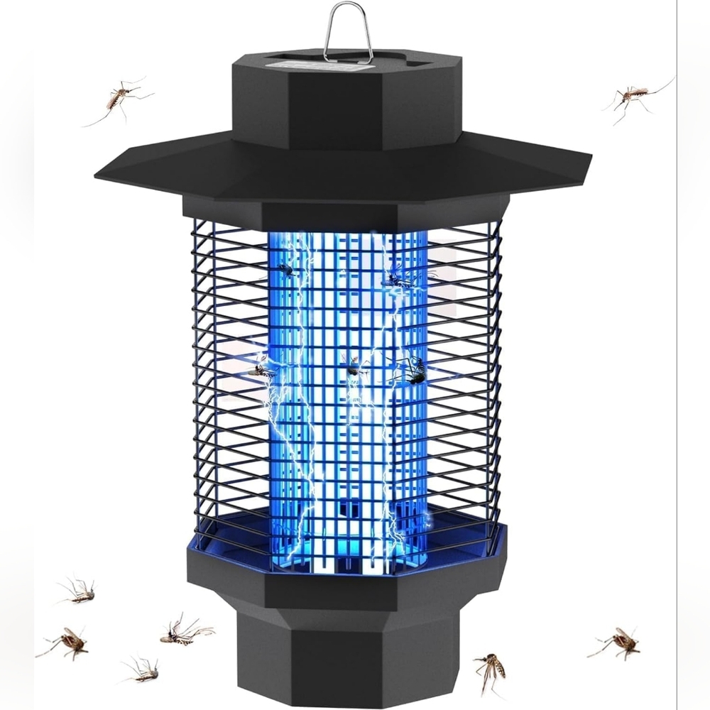 New Lumry Go Bug Zapper Outdoor, Electronic Mosquito Insect Killer Outdoor,